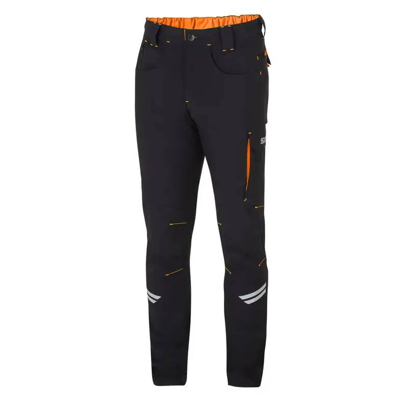 Pantalon Tech Sparco KANSAS 02425NRAF NEGRO/NARANJA Pantalon Tech Sparco KANSAS 02425NRAF NEGRO/NARANJA