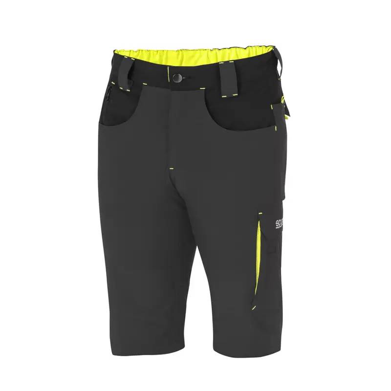 Pantalones shorts ligeros Tech Sparco LAREDO 02428GSGF GRIS/AMARILLO Pantalones shorts ligeros Tech Sparco LAREDO 02428GSGF GRIS/AMARILLO